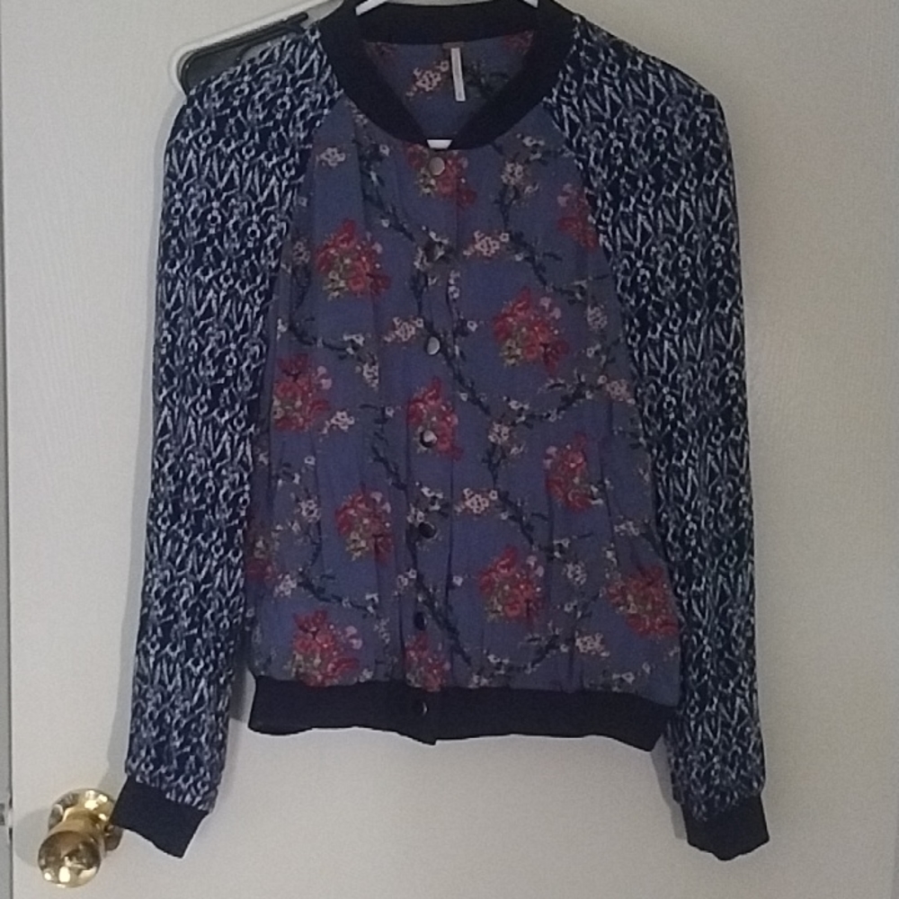 Free people floral jacket